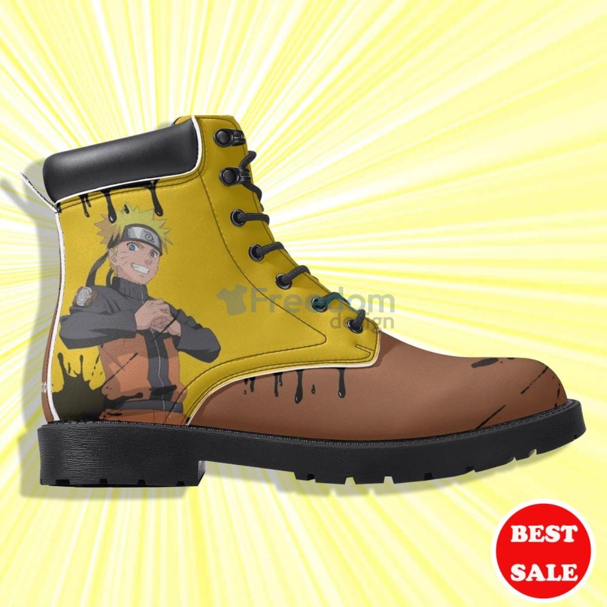 Naruto Shippuden Naruto Anime Leather Boots Product Photo 2