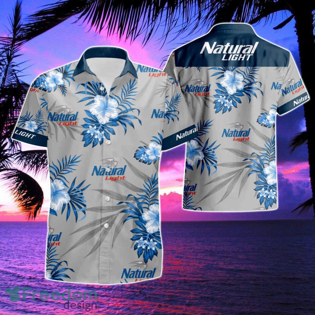 Natural Light Hawaiian Shirt & Short Product Photo 1