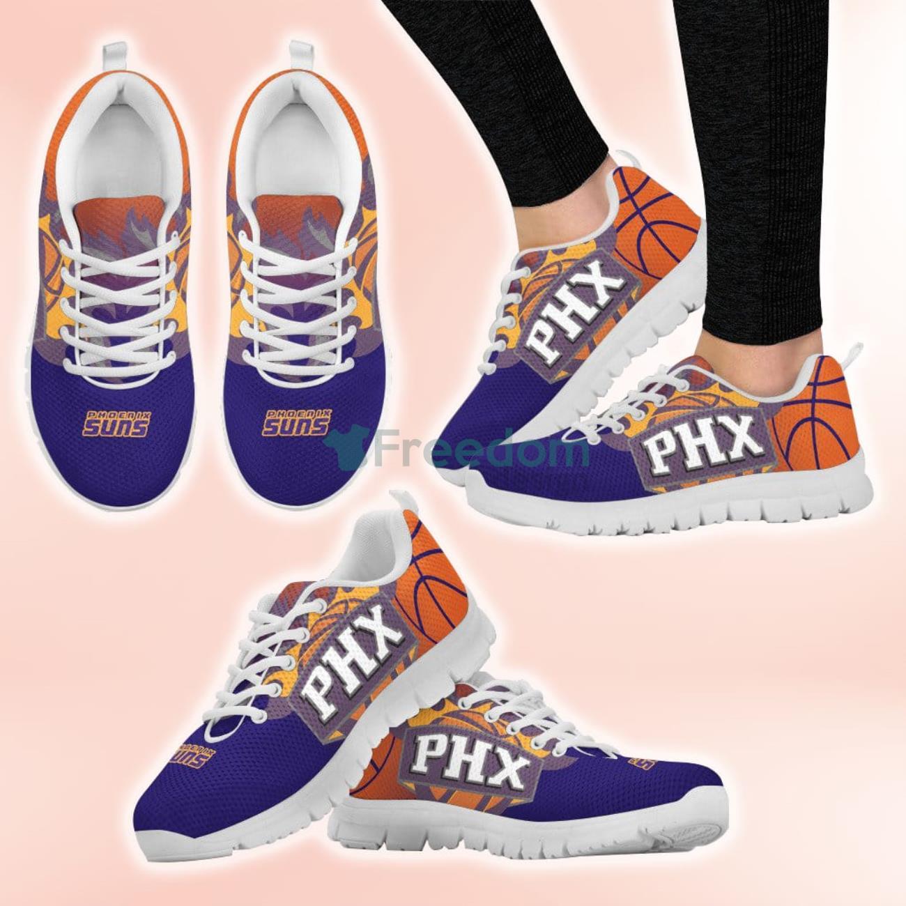 NBA Phoenix Suns Casual Sneakers For Sport Fans Product Photo 2