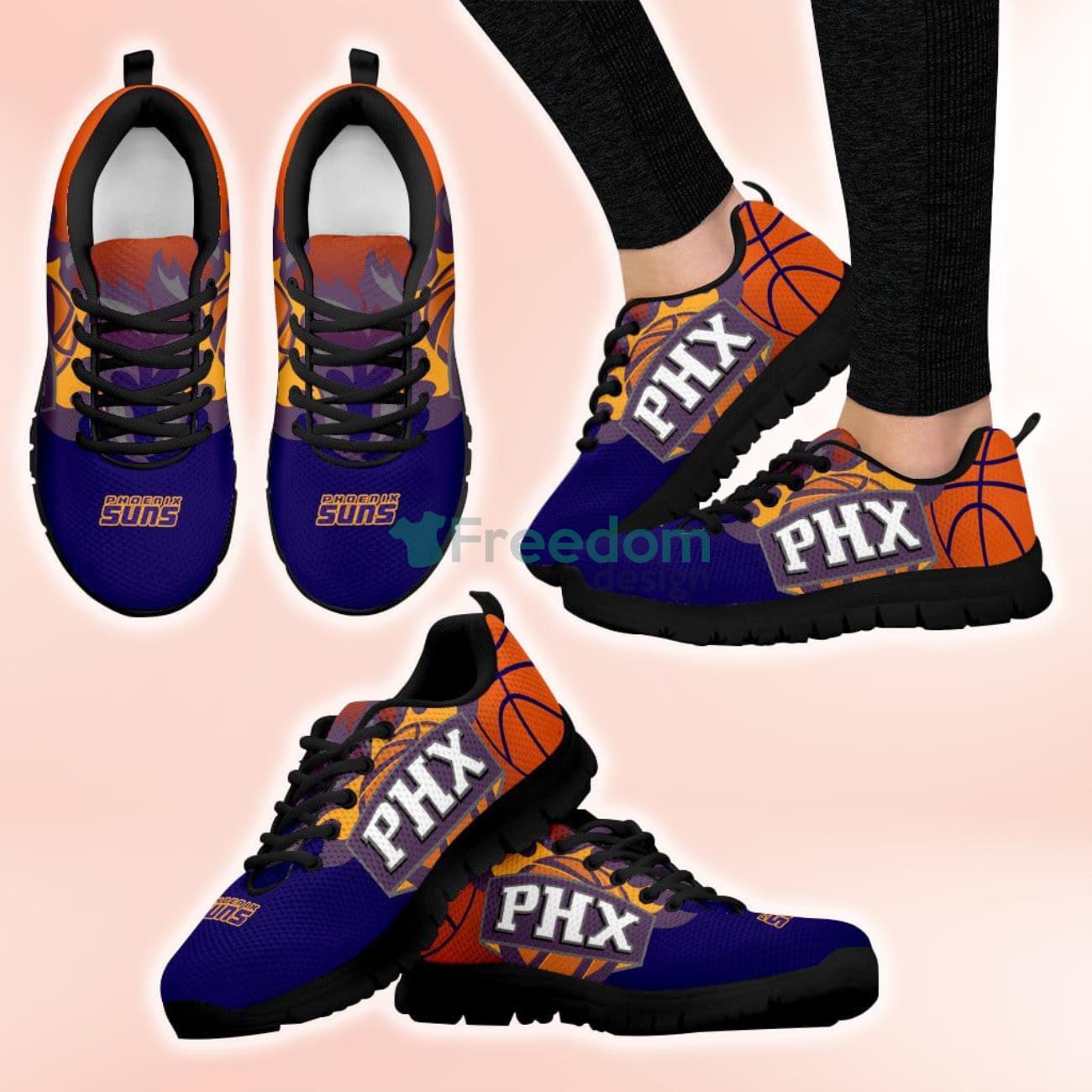 NBA Phoenix Suns Casual Sneakers For Sport Fans Product Photo 1