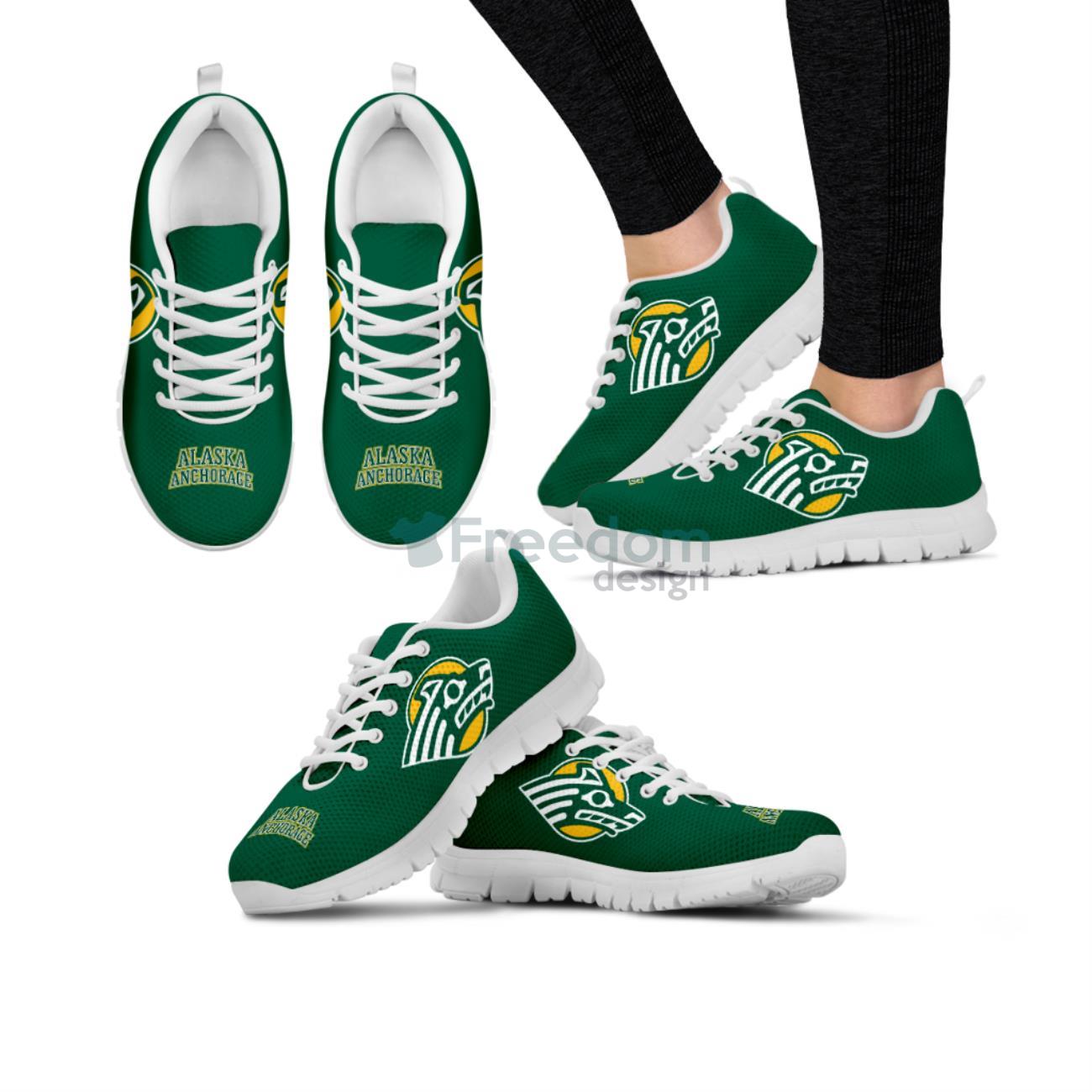 NCAA Alaska Anchorage Seawolves Casual Sneakers For Sport Fans Product Photo 2