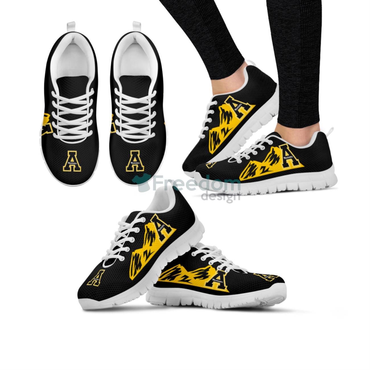 NCAA Appalachian State Mountaineers Casual Sneakers For Sport Fans Product Photo 2