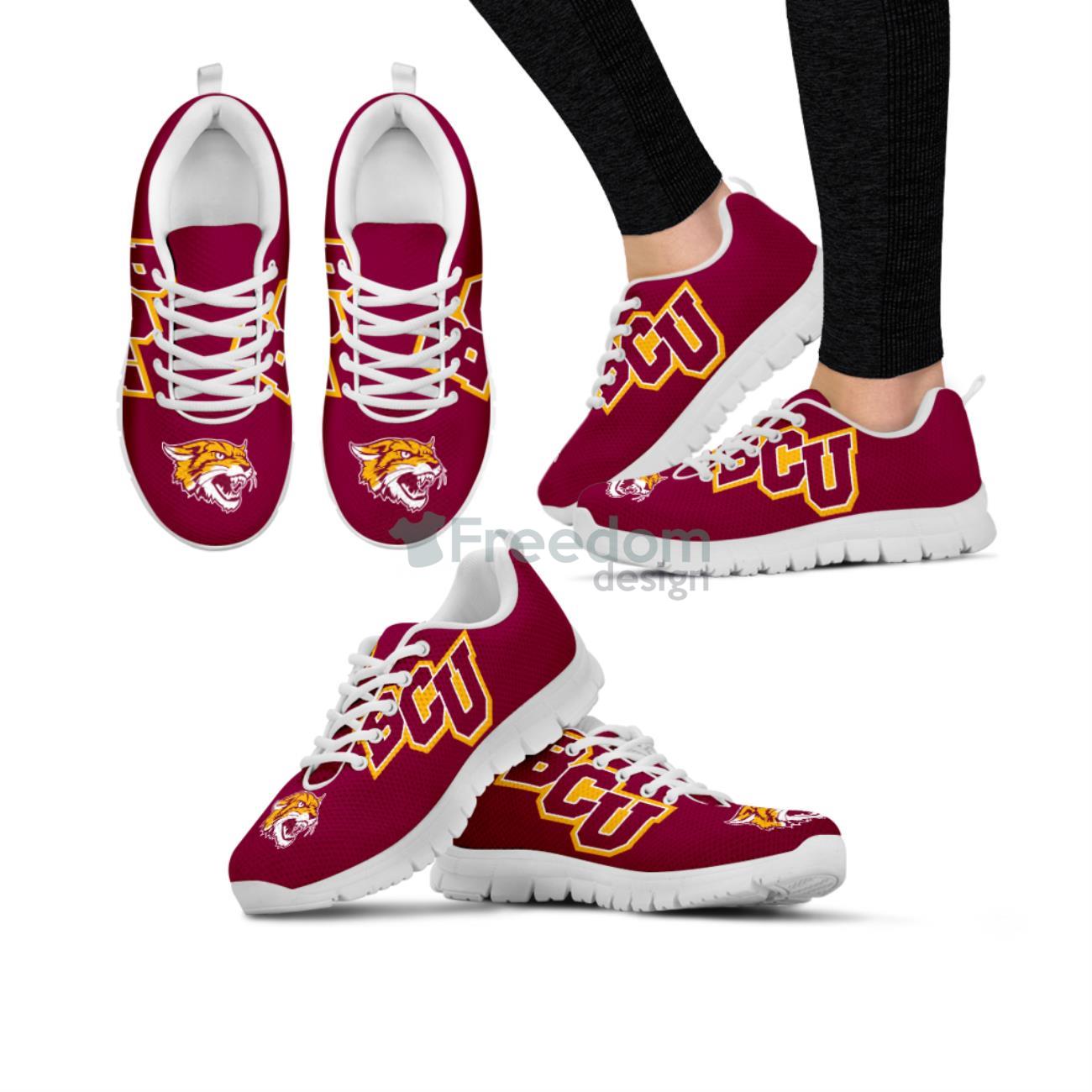 NCAA Bethune-Cookman Wildcats Casual Sneakers For Sport Fans Product Photo 2