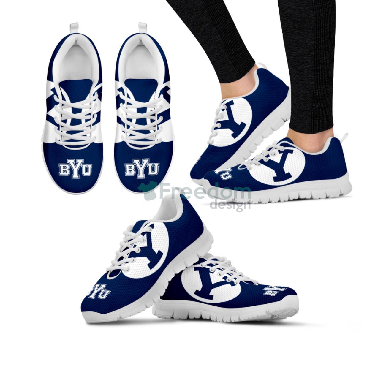 NCAA BYU Cougars Casual Sneakers For Sport Fans Product Photo 2