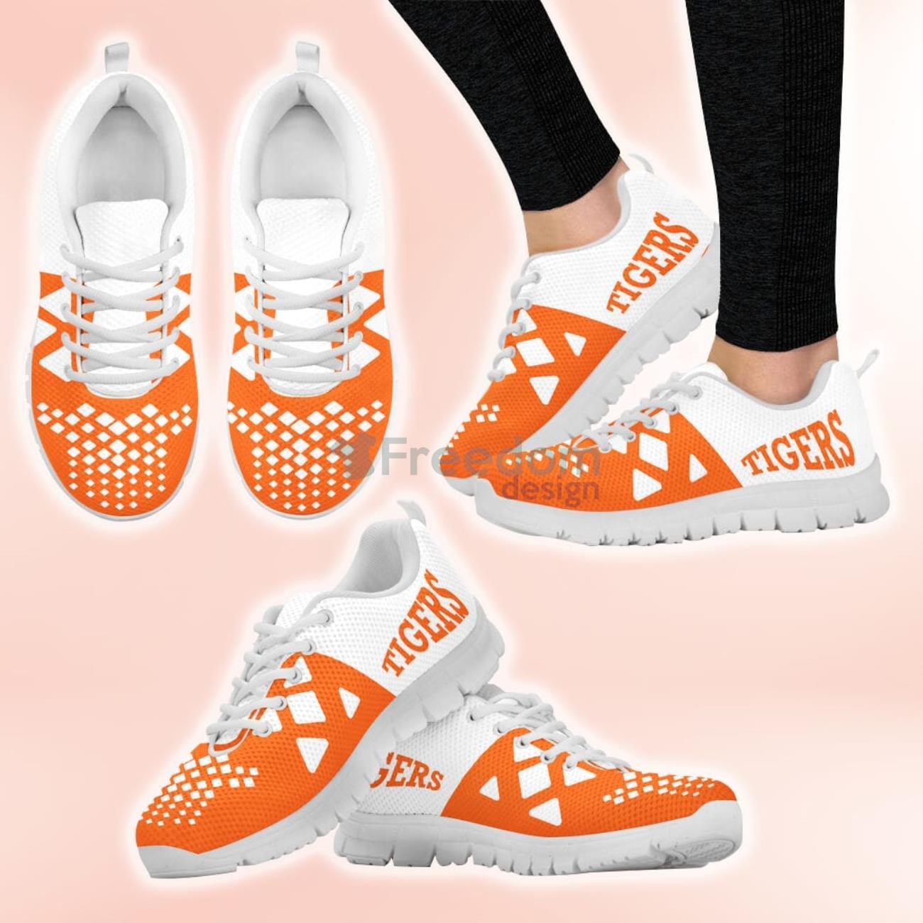 NCAA Clemson Tigers Casual Sneakers For Sport Fans Product Photo 1