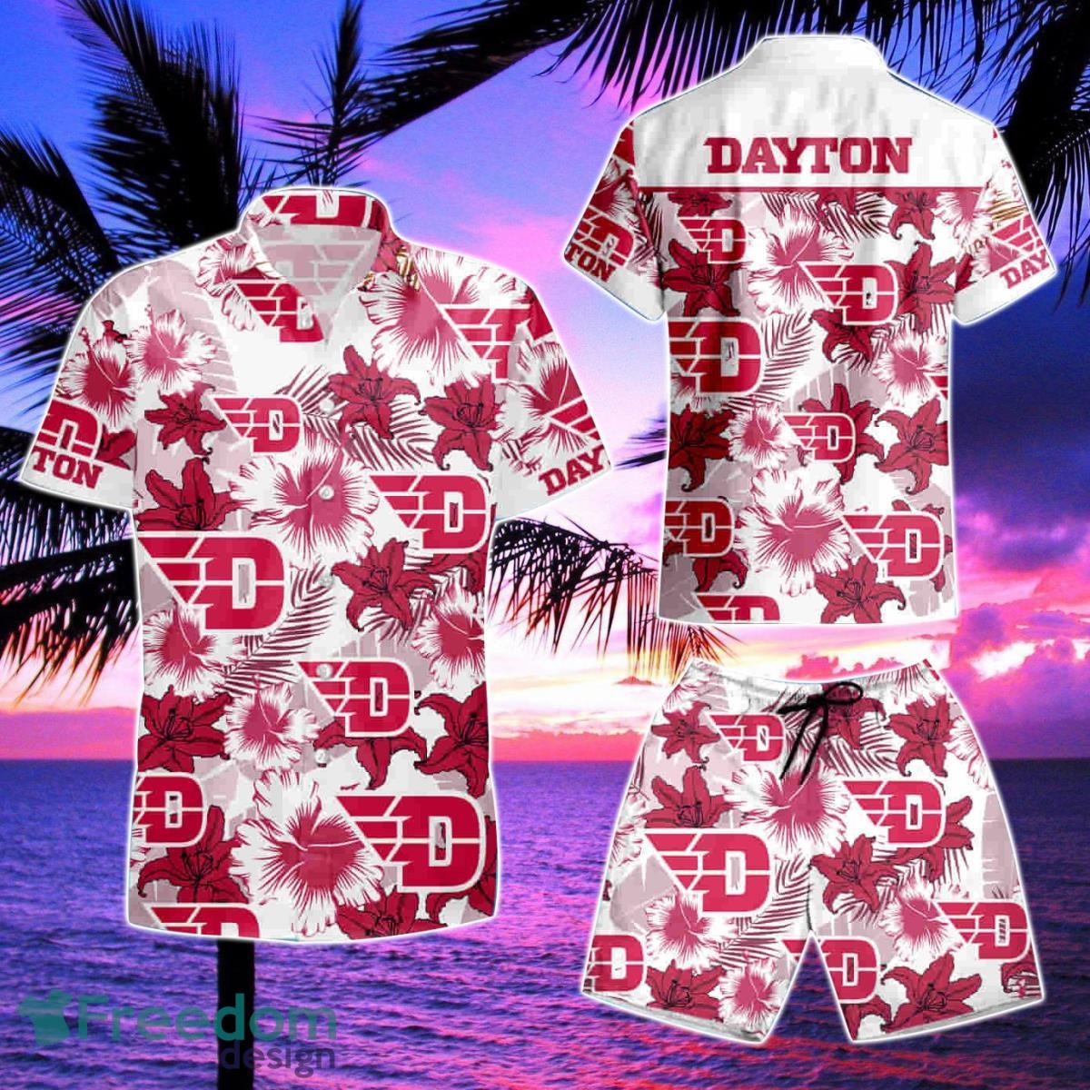 Ncaa Dayton Flyers Hawaiian Shirt & Short Product Photo 2