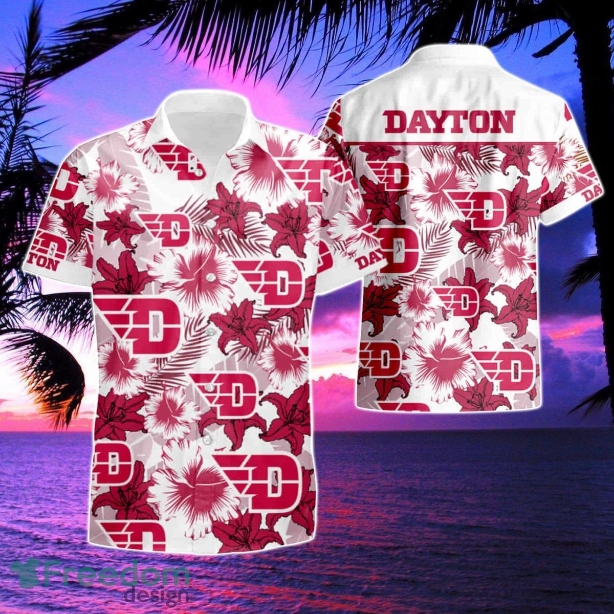 Ncaa Dayton Flyers Hawaiian Shirt & Short Product Photo 1