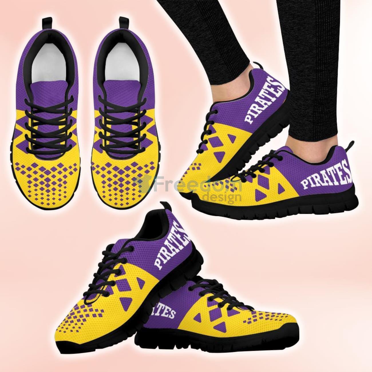 NCAA East Carolina Pirates Casual Sneakers For Sport Fans Product Photo 1