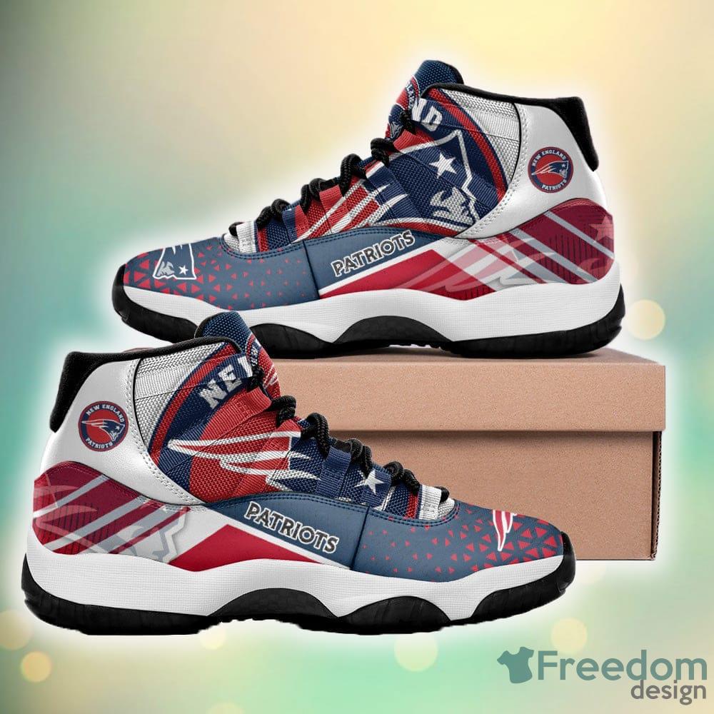 New England Patriots Air Jordan 11 Represent Men And Women Gift For Sports  Fans - Freedomdesign