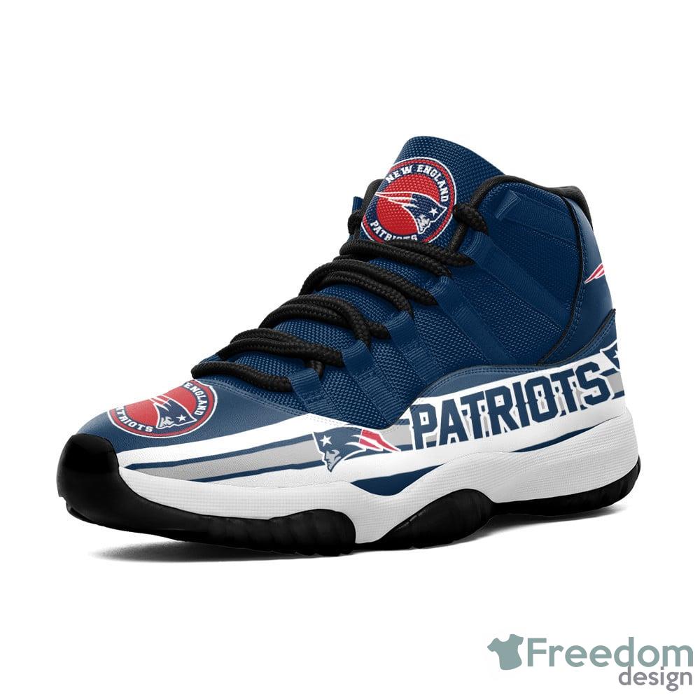 New England Patriots NFL Air Jordan 11 Sneakers Shoes Gift For Fans -  Banantees