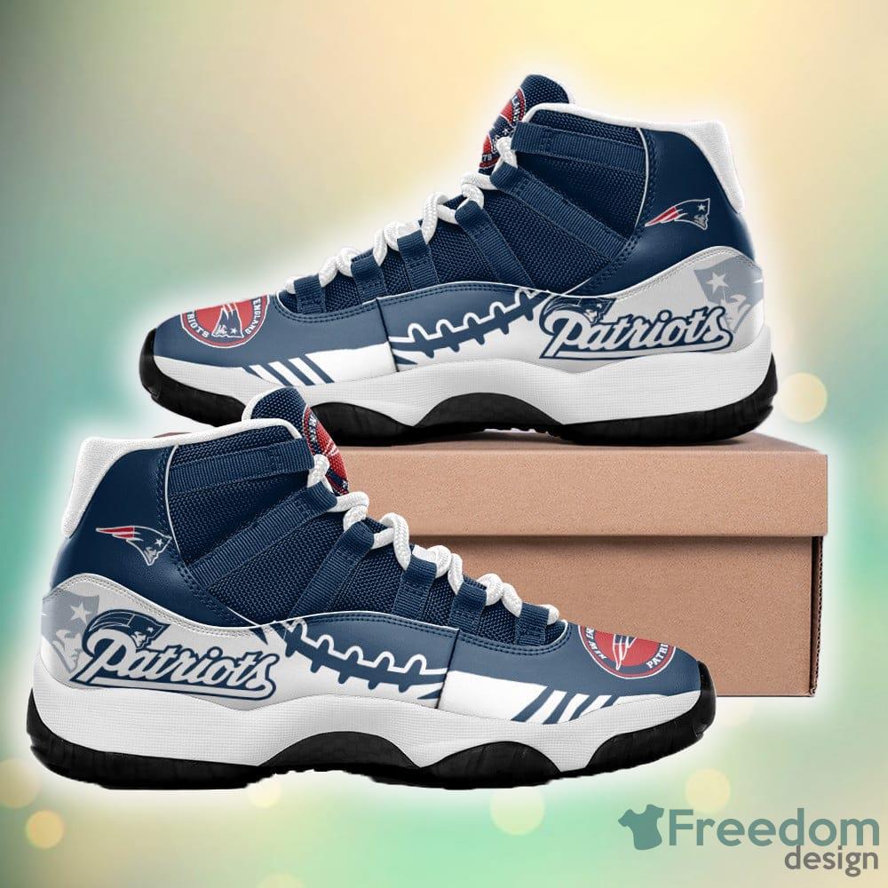 New England Patriots Air Jordan 11 Represent Men And Women Gift