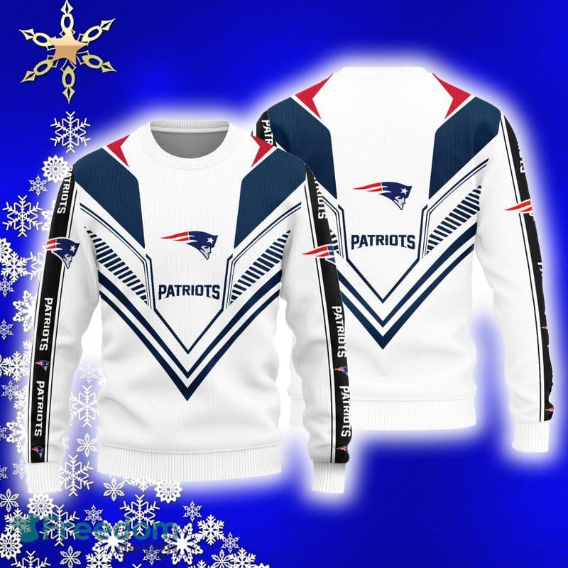 New England Patriots Basic Knitted Sweater For Christmas