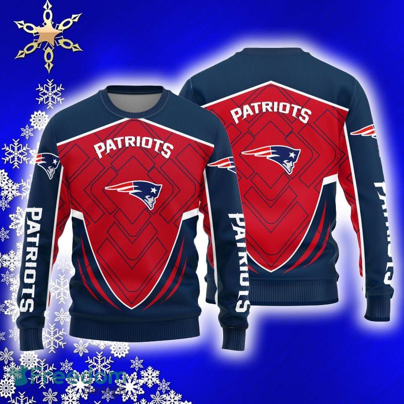 New England Patriots Basic Knitted Sweater For Christmas