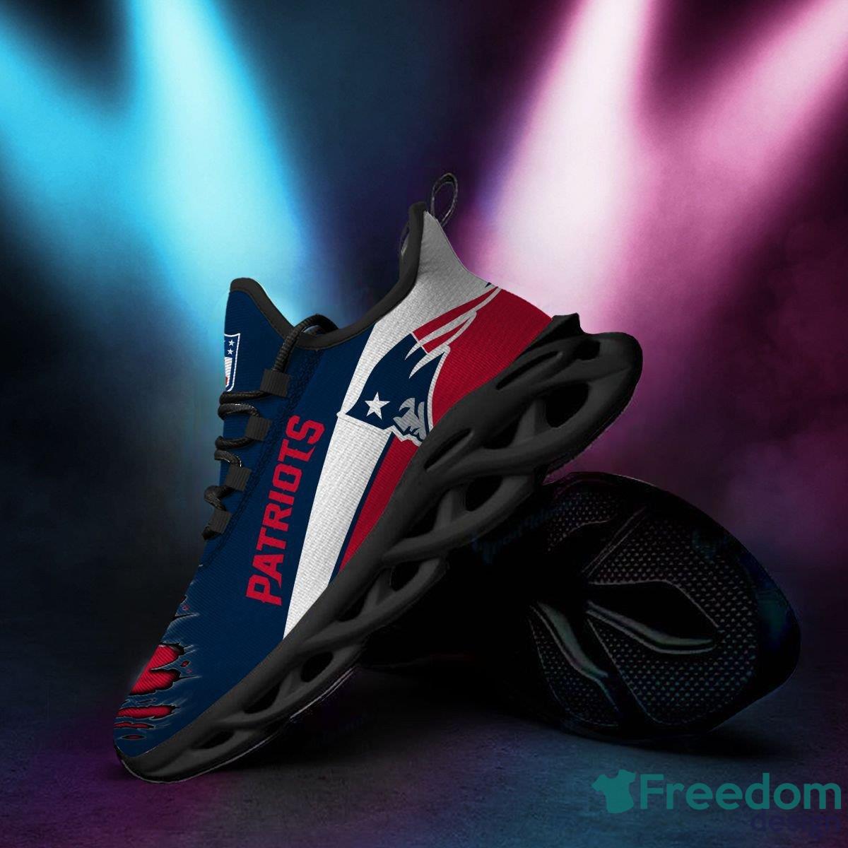 Buffalo Bills Neon Flames Design Running Sneaker Max Soul Shoes