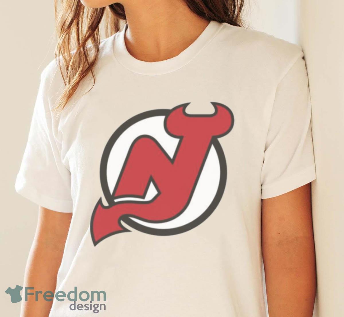 New Jersey Devils Shirt - White Ladies T-Shirt