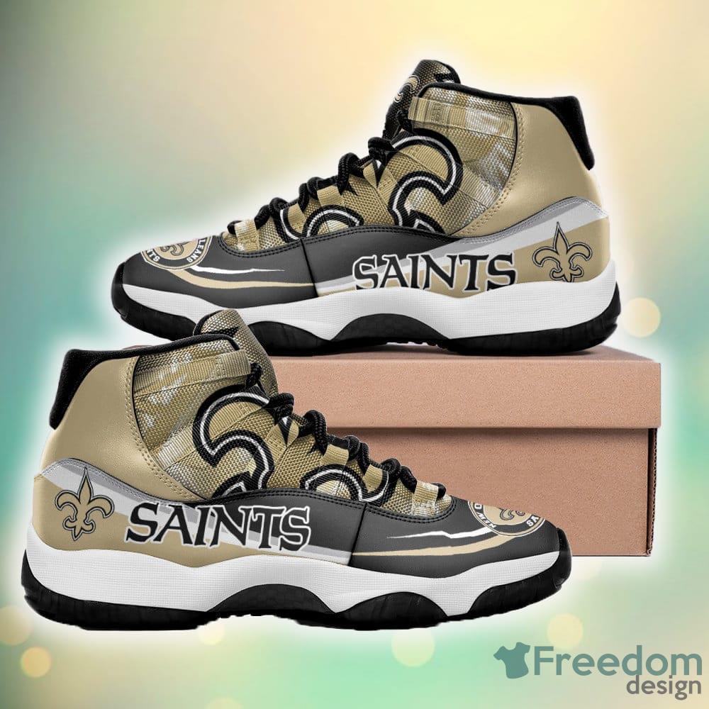 New Orleans Saints NFL Air Jordan 11 Sneakers Shoes Gift For Fans -  Freedomdesign