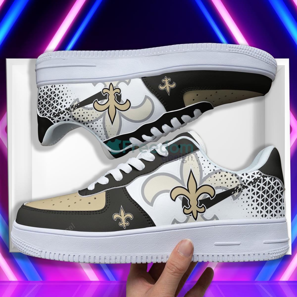 New Orleans Saints Football Team Style Design Air Force Shoes For Men Women Product Photo 1