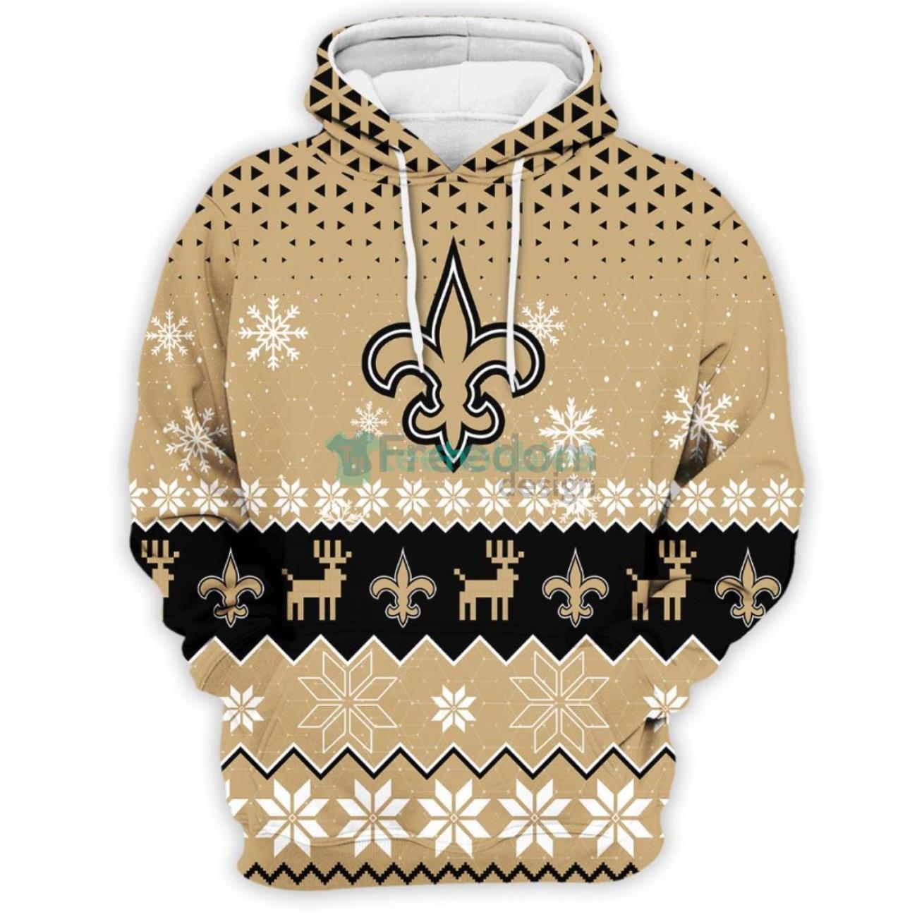 New Orleans Saints Hoodie 3D Graphic Balls Cheap Shirt Pullover