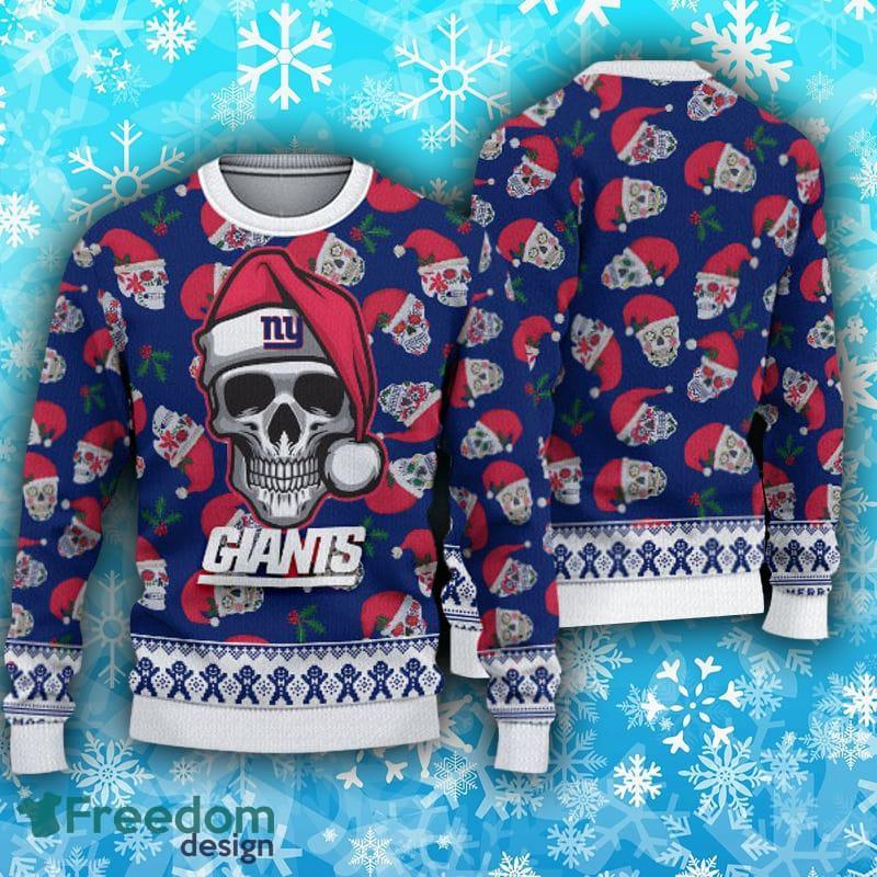 San Francisco 49ers Fans Skull Outfit Knitted Christmas Sweater -  Freedomdesign