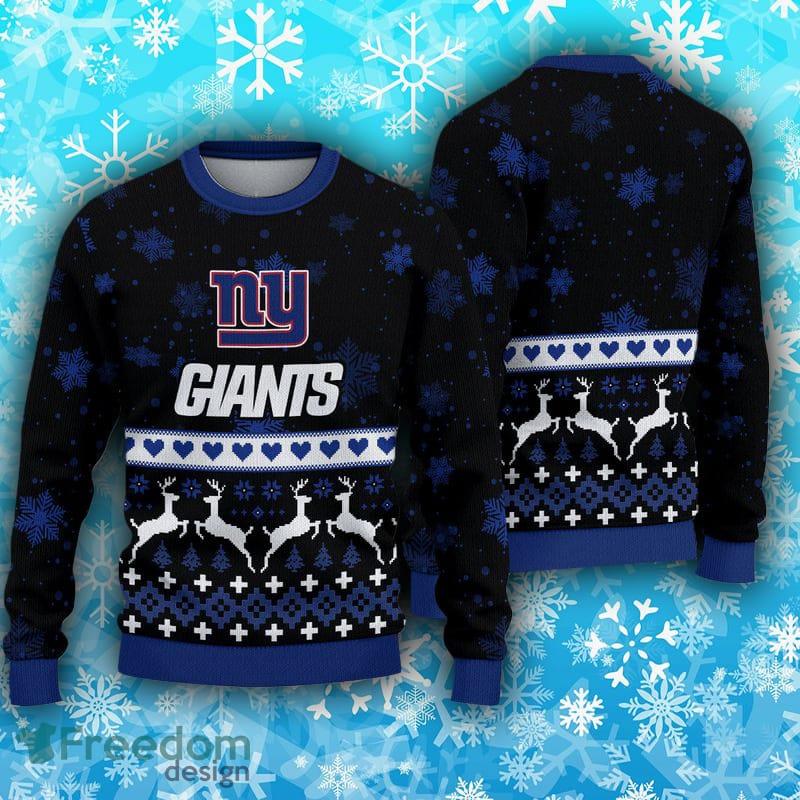 Snow New York Giants Ugly Sweater - T-shirts Low Price