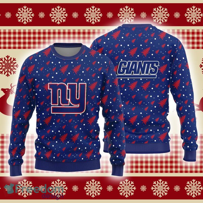 For Fans New York Giants Christmas Funny DJ Santa Ugly Christmas