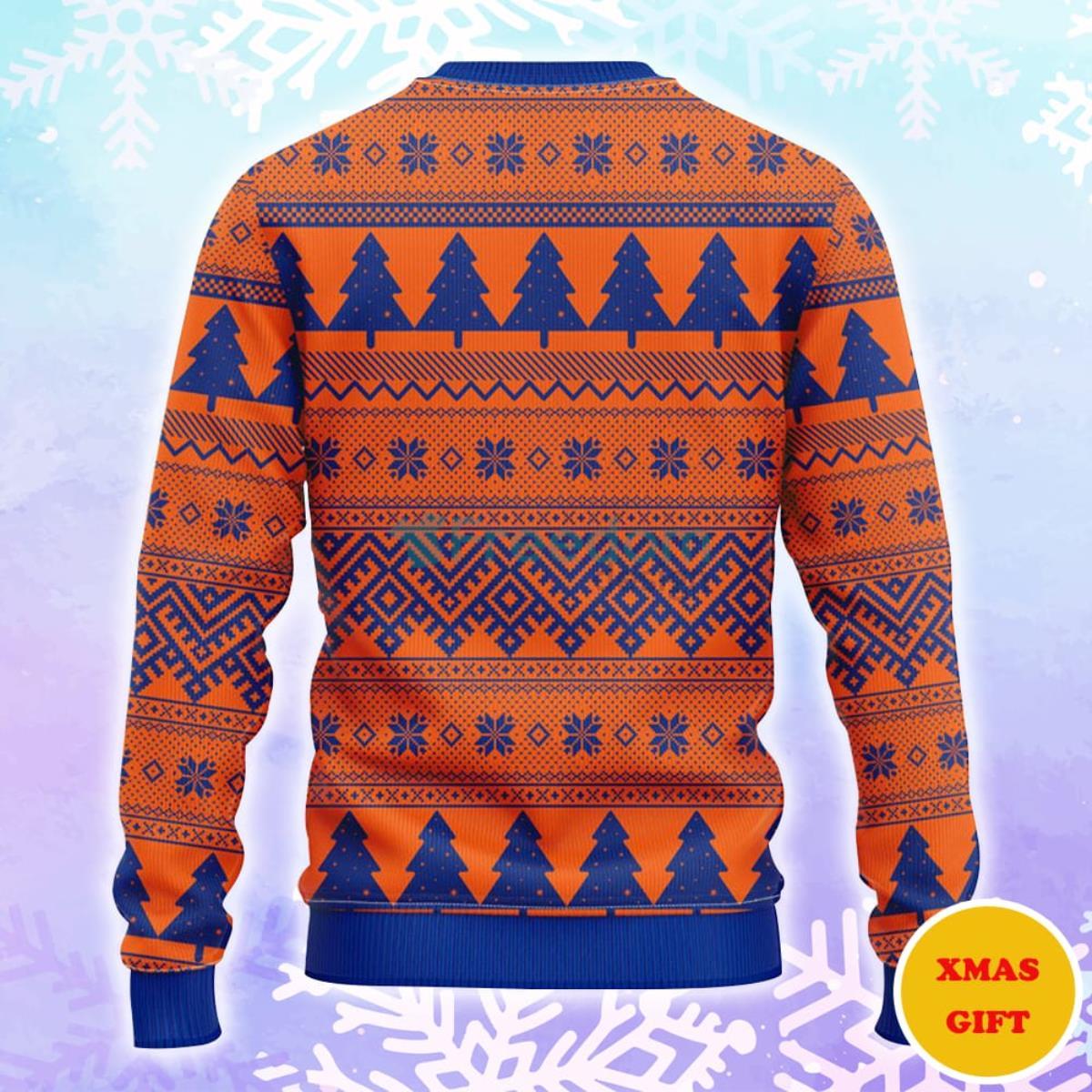 New York Islanders Minion Christmas AOP Sweater Product Photo 2