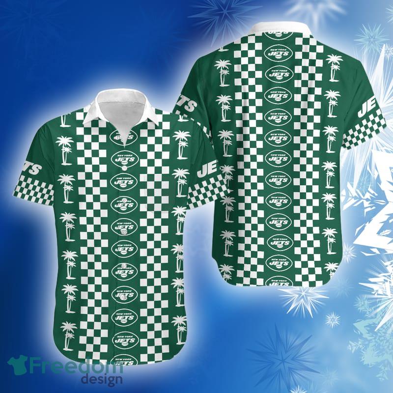 New York Jets Retro Green Hawaiian Shirt