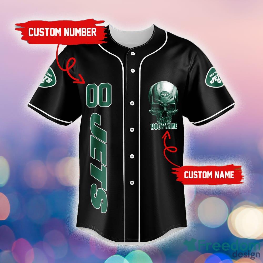 New York Jets NFL Custom Name Baseball Jersey Shirt Gift For Men And Women  Fans - Freedomdesign