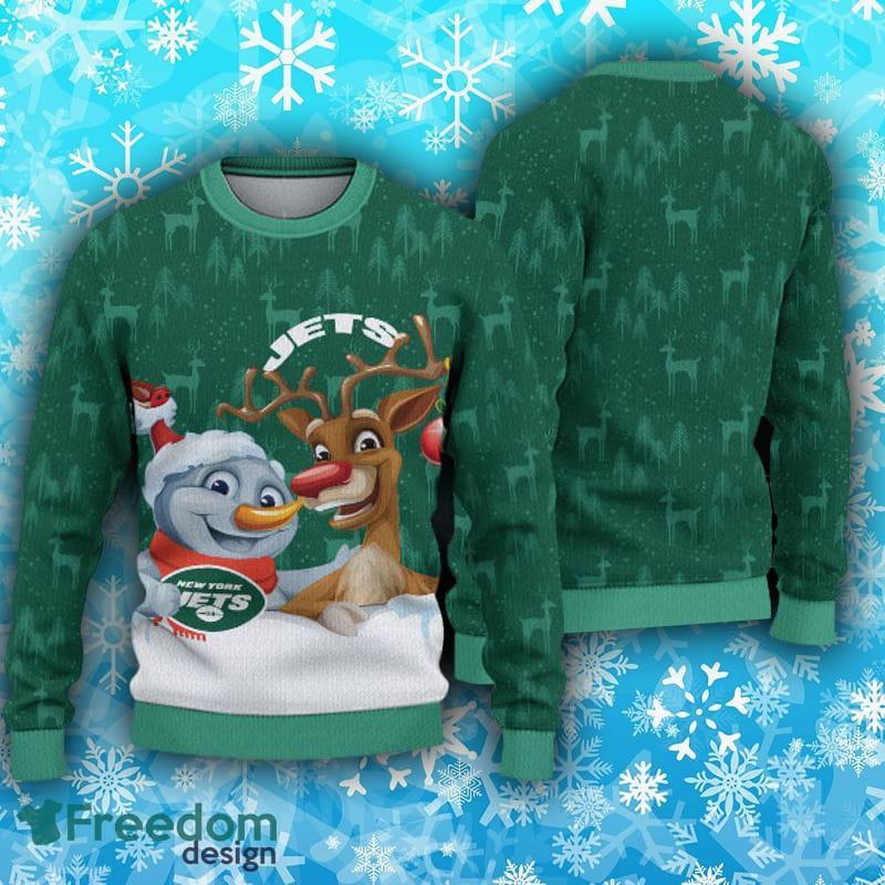 Seattle Seahawks Fans Reindeer Gift Ugly Christmas Sweater - Freedomdesign