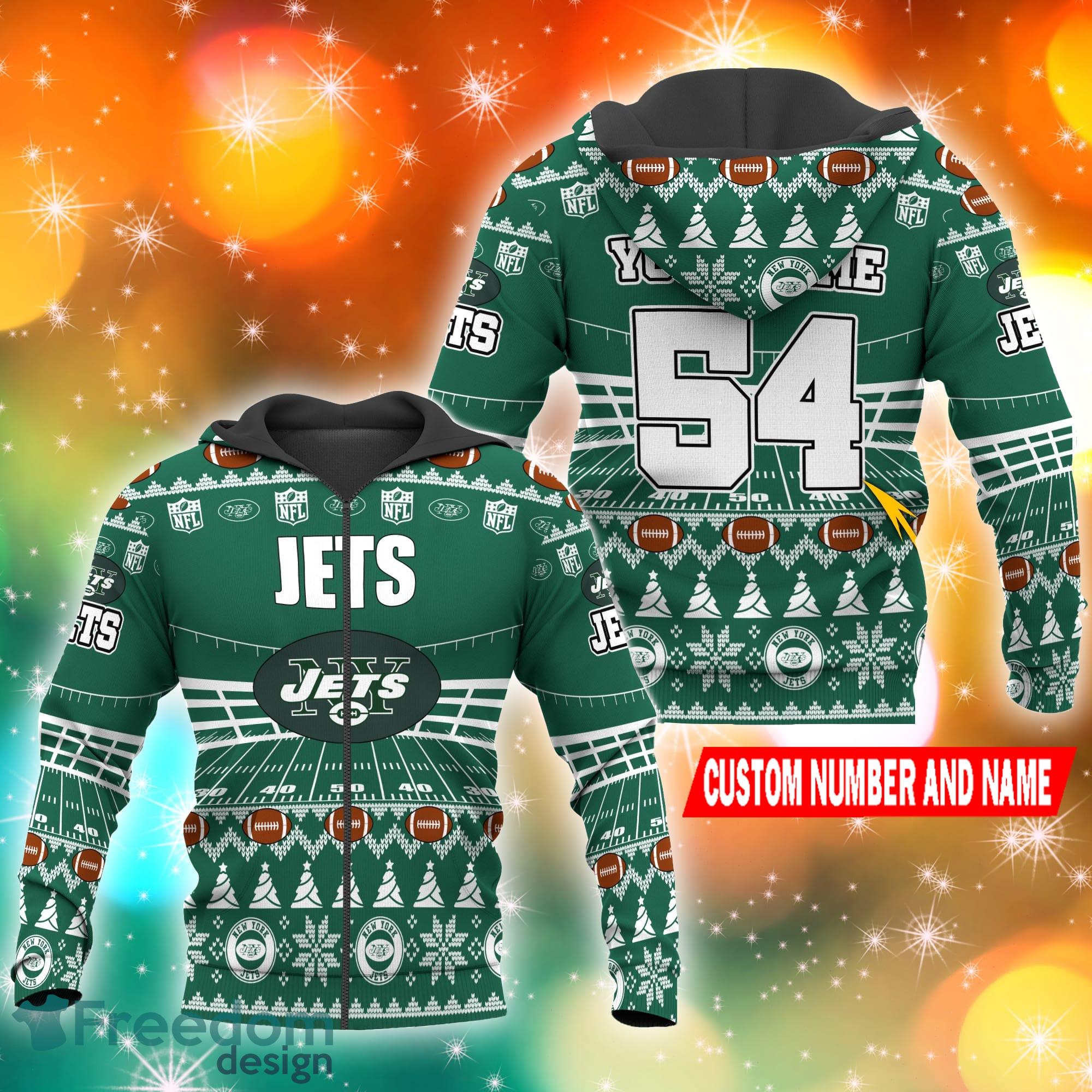 NFL New York Jets Custom Name And Number For Sport Fans Ugly