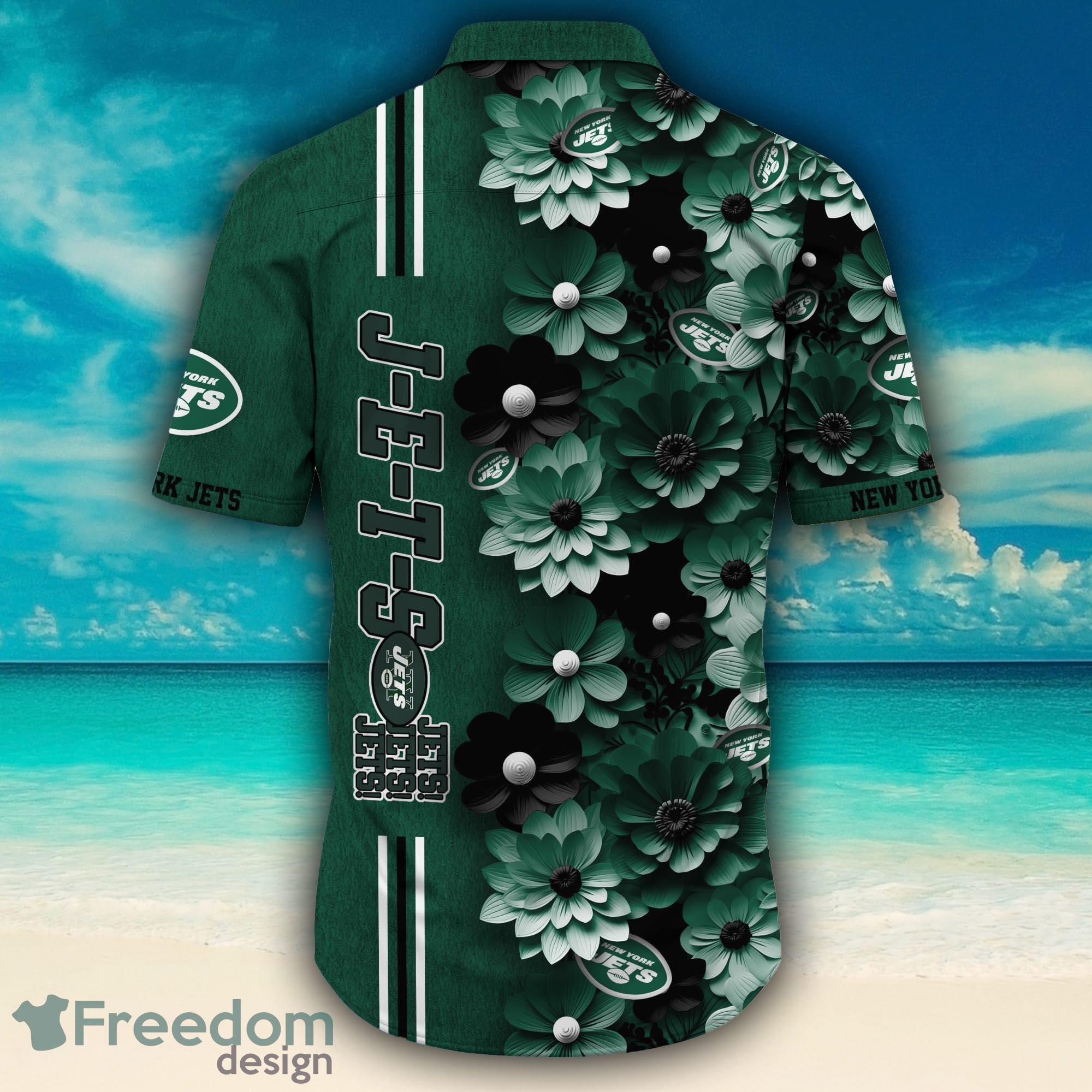 New York Jets Surfboard Parttern Mickey Mouse Flower Hawaiian Shirt -  Freedomdesign