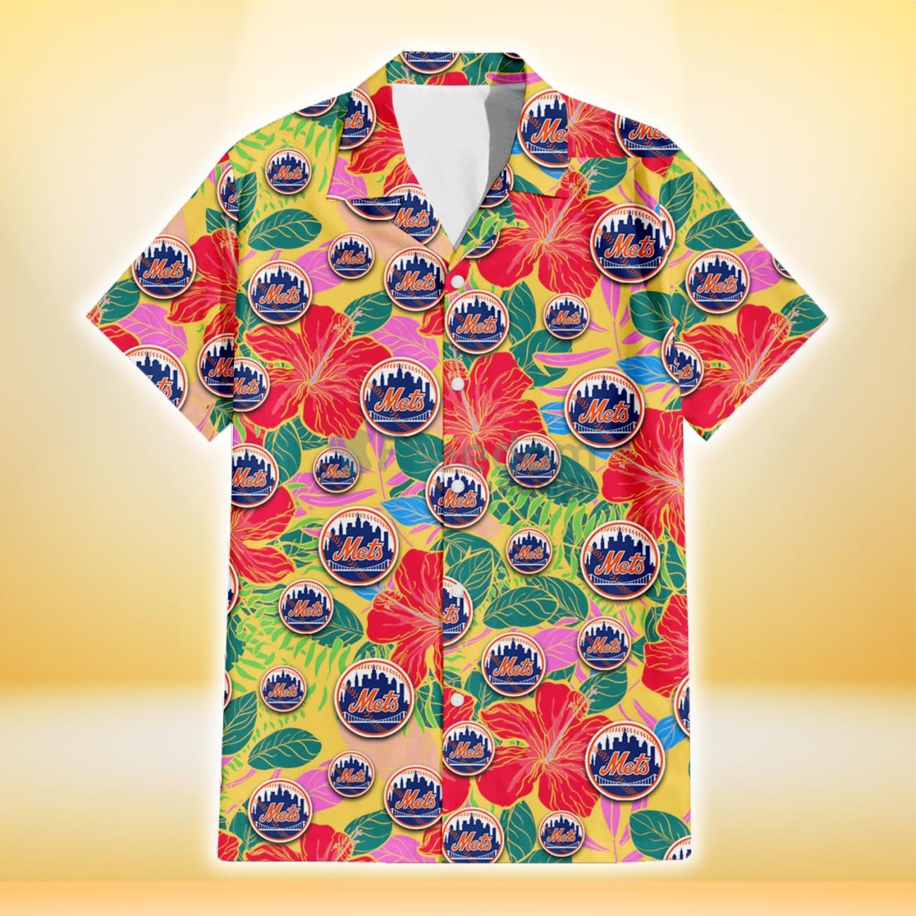 New York Mets Pineapple Hawaiian Shirt