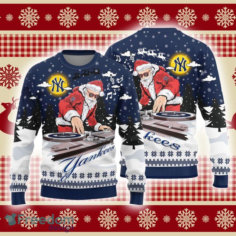 Boston Red Sox Teams Funny DJ Santa Knitted Sweater For Christmas -  Freedomdesign