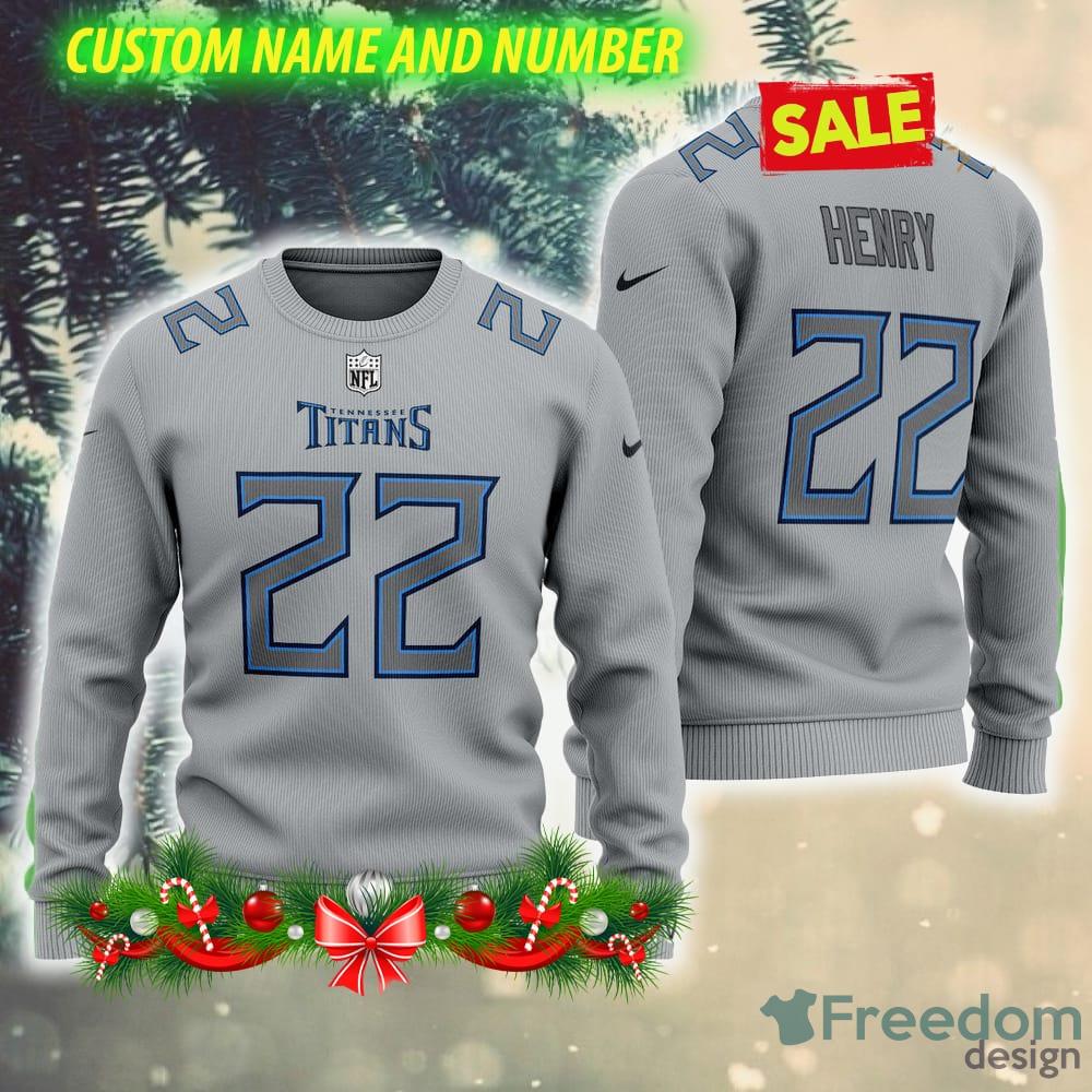 NFL Tennessee Titans Christmas Gift 3D Ugly Christmas Sweater For