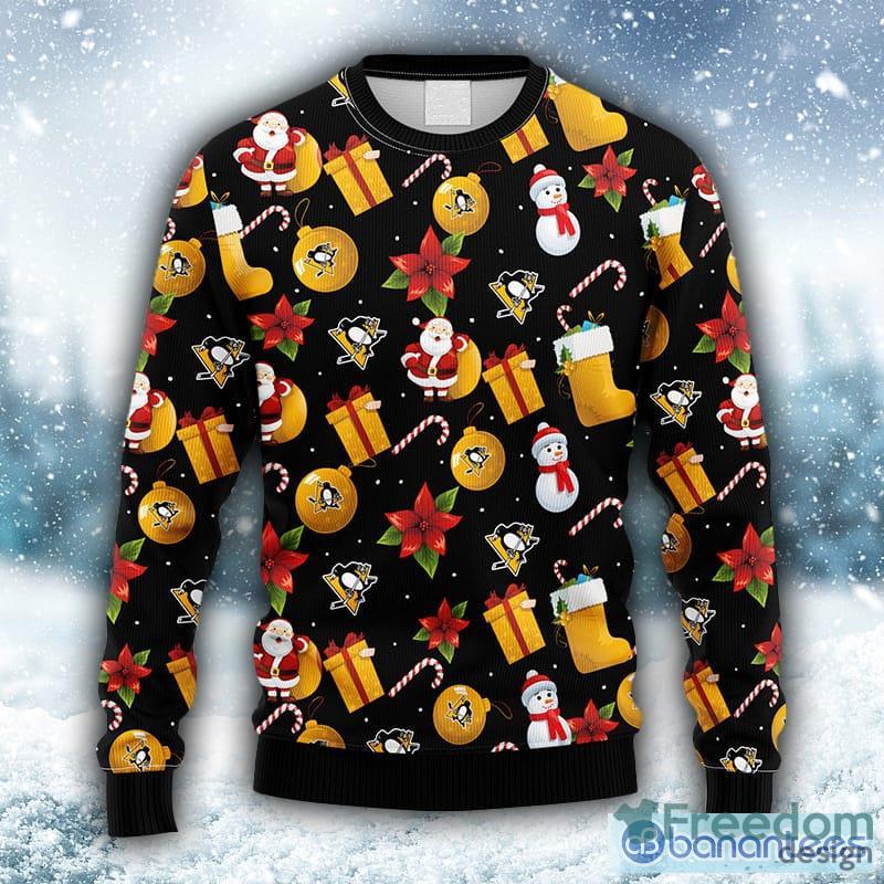  Pittsburgh Penguins Ugly 3D Sweater - Mens Small : Sports &  Outdoors