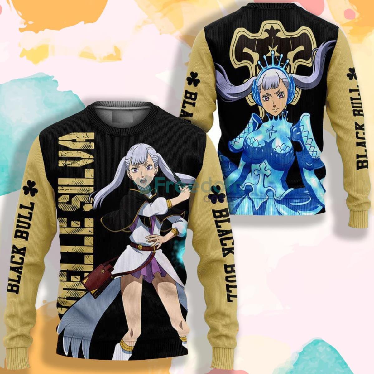 Noelle Silva Black Clover Black Bull Anime AOP Sweater Product Photo 1