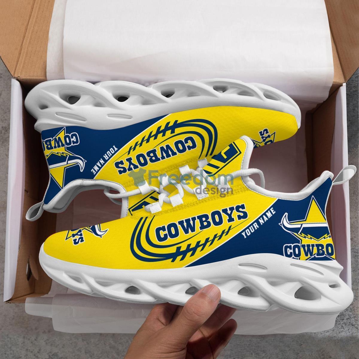 Dallas Cowboys NFL 3D Clunky Max Soul Shoes - Freedomdesign