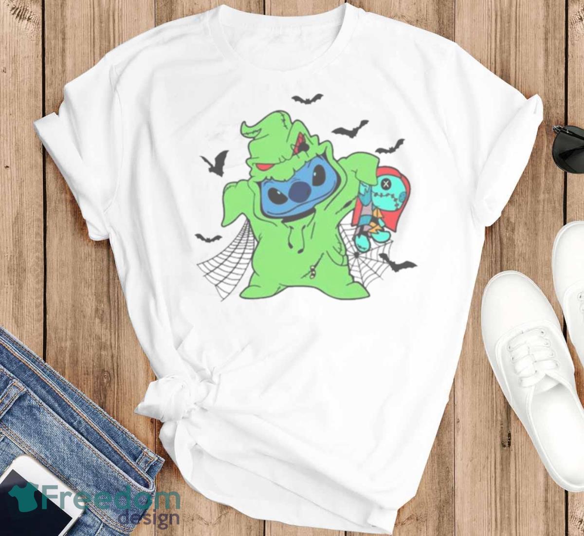 Oogie Boogie Bash Stitch Horror Halloween 2023 Shirt - T-SHIRT FLAT