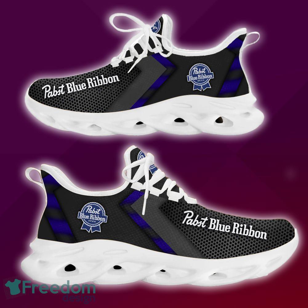 Pabst blue ribbon Brand Logo Max Soul Shoes Statement Chunky Sneakers Gift image Pabst blue ribbon Brand Logo Max Soul Shoes Statement Chunky Sneakers Gift - Pabst blue ribbon Brand Logo Max Soul Shoes Photo 2