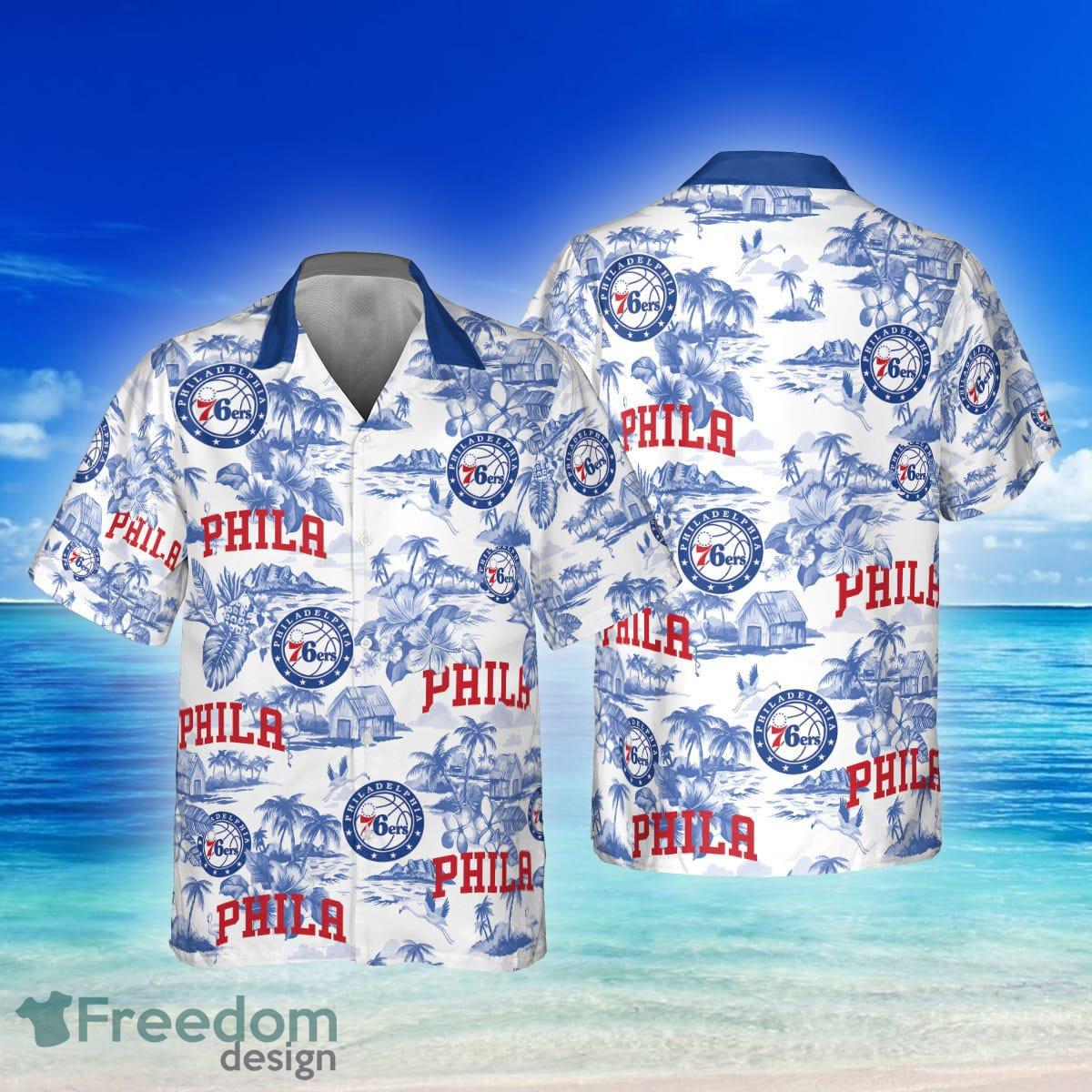 Philadelphia 76ers Colorful Hawaiian Shirt For Men And Women Gift
