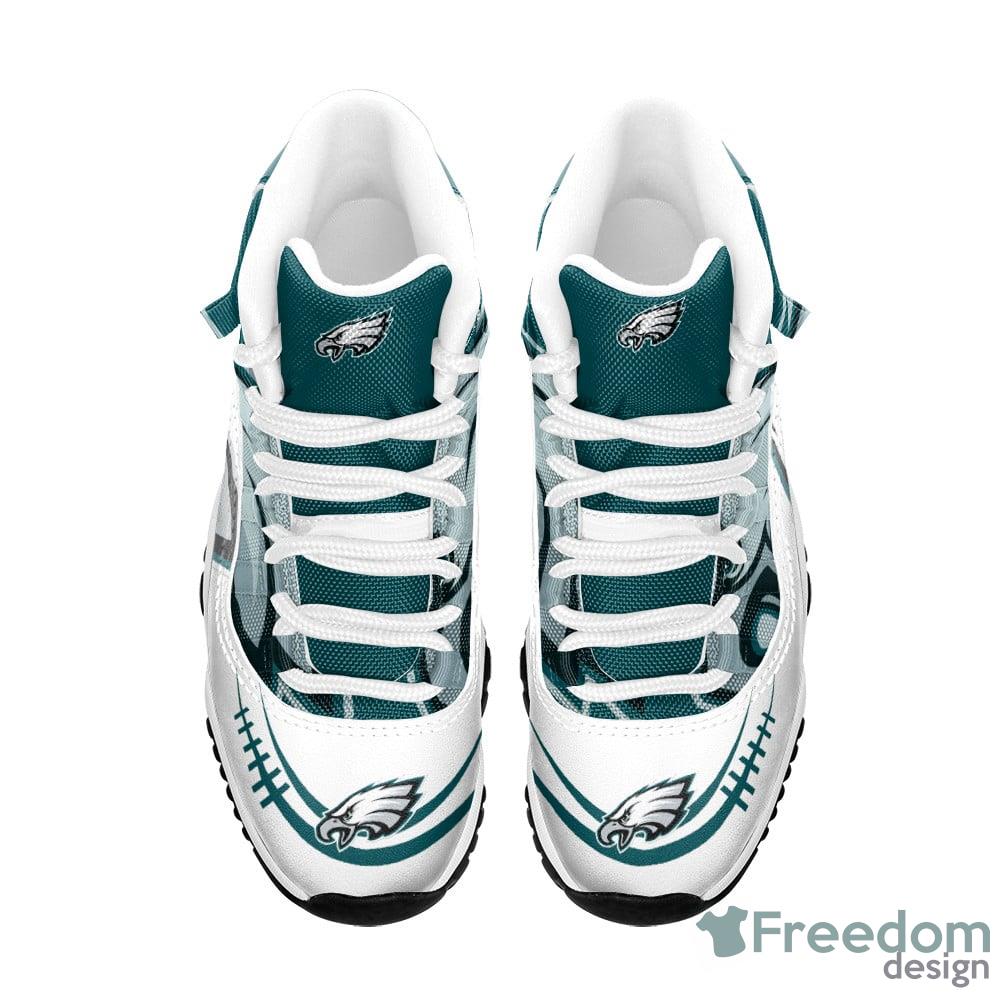 Philadelphia Eagles NFL Air Jordan 11 Sneakers Shoes Gift For Fans -  Banantees