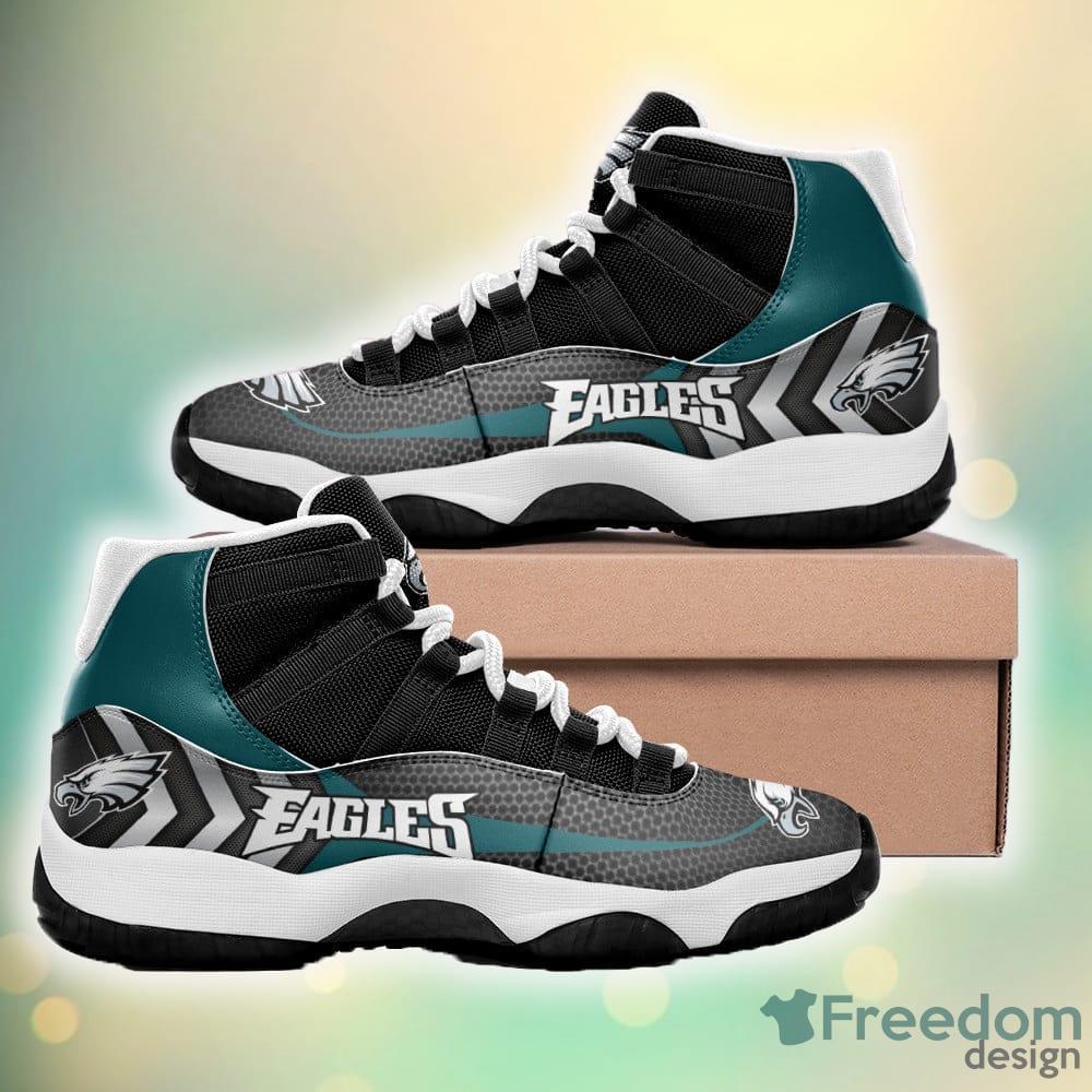 Philadelphia Eagles NFL Air Jordan 11 Sneakers Shoes Gift For Fans -  Banantees