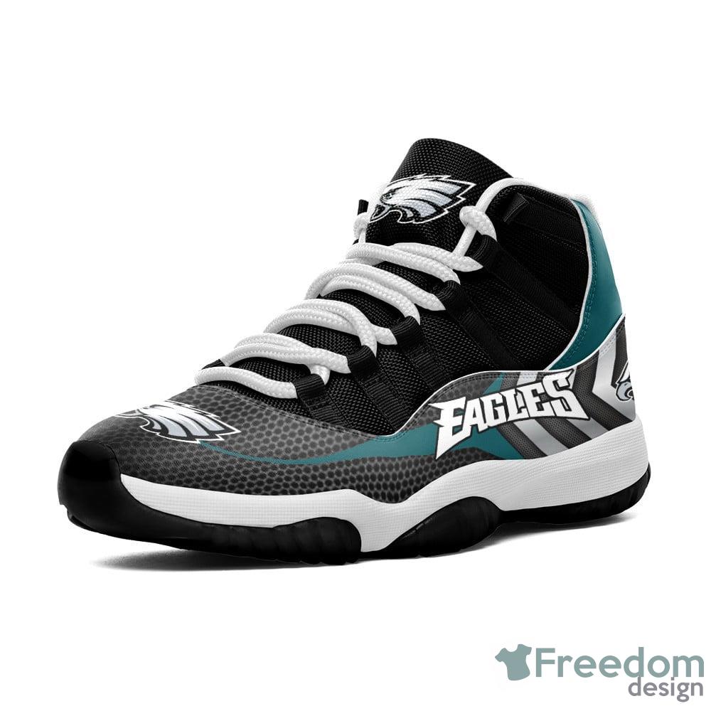 Philadelphia Eagles NFL Air Jordan 11 Sneakers Shoes Gift For Fans -  Banantees