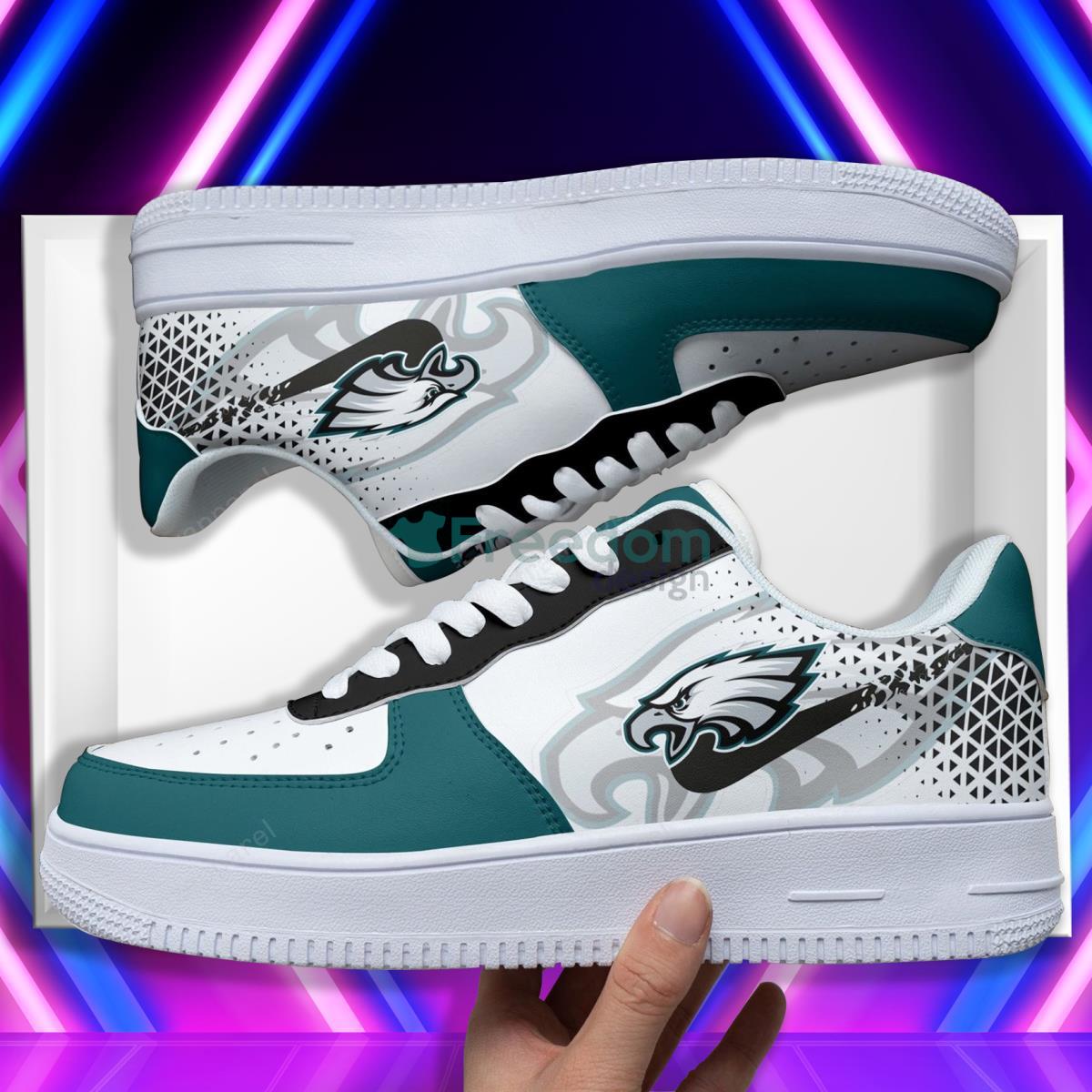 Philadelphia Eagles Football Team Style Design Air Force Shoes Best Gift For Fans Product Photo 1