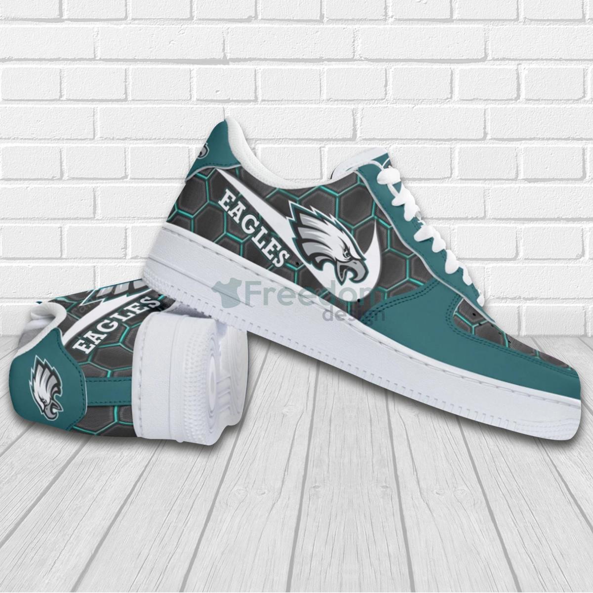 Philadelphia Eagles Football Team Style Design Air Force Shoes For Men Women Product Photo 1