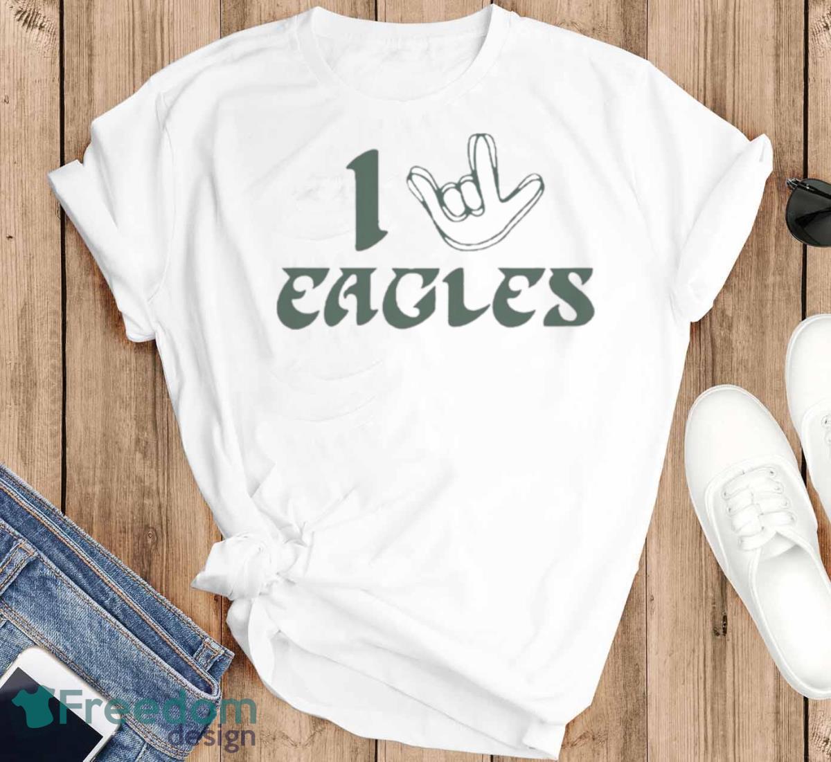 Philadelphia Eagles Sign Shirt - T-SHIRT FLAT