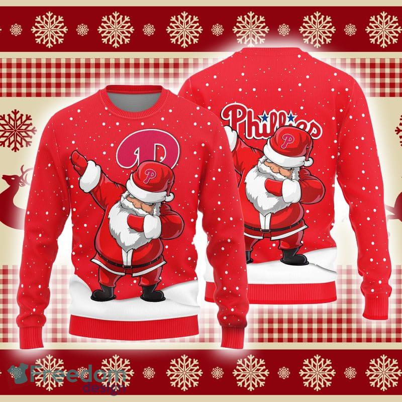 Carolina Panthers Dabbing Santa Ugly Christmas Sweater 3D Gift For Fans -  Limotees