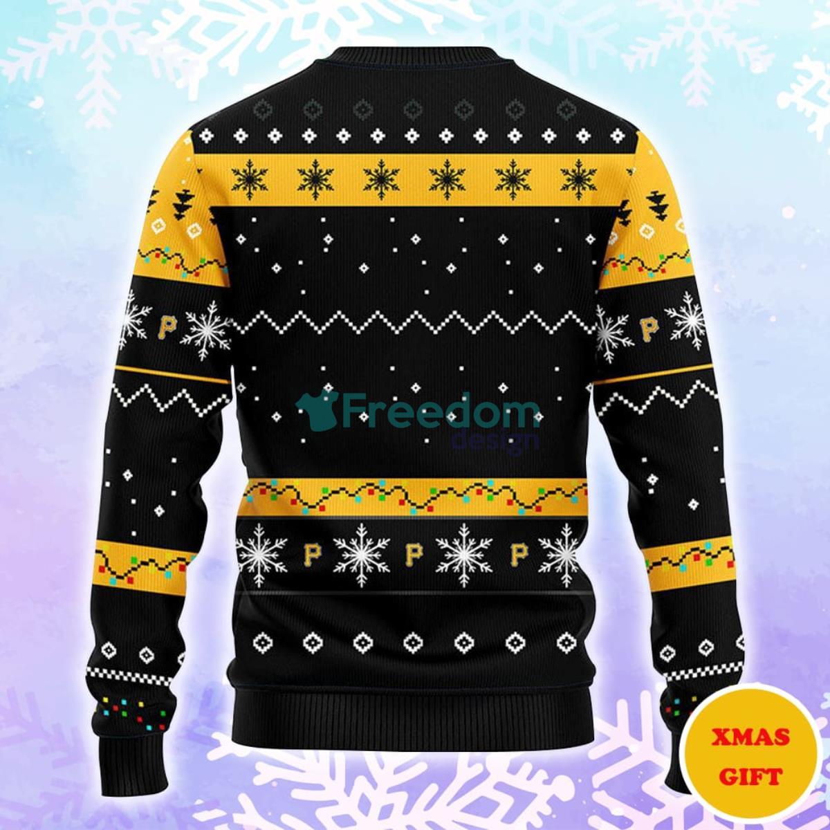 Pittsburgh Pirates Hohoho Mickey Christmas AOP Sweater Product Photo 2