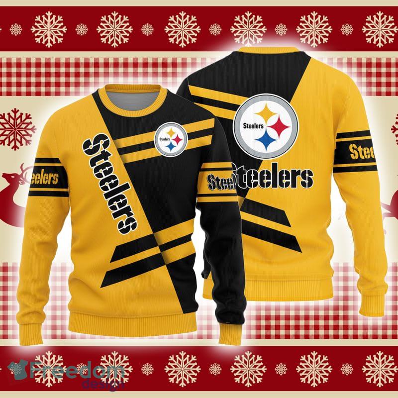 Pittsburgh Steelers Fans Pattern Myrrh Knitted Christmas Sweater -  Freedomdesign