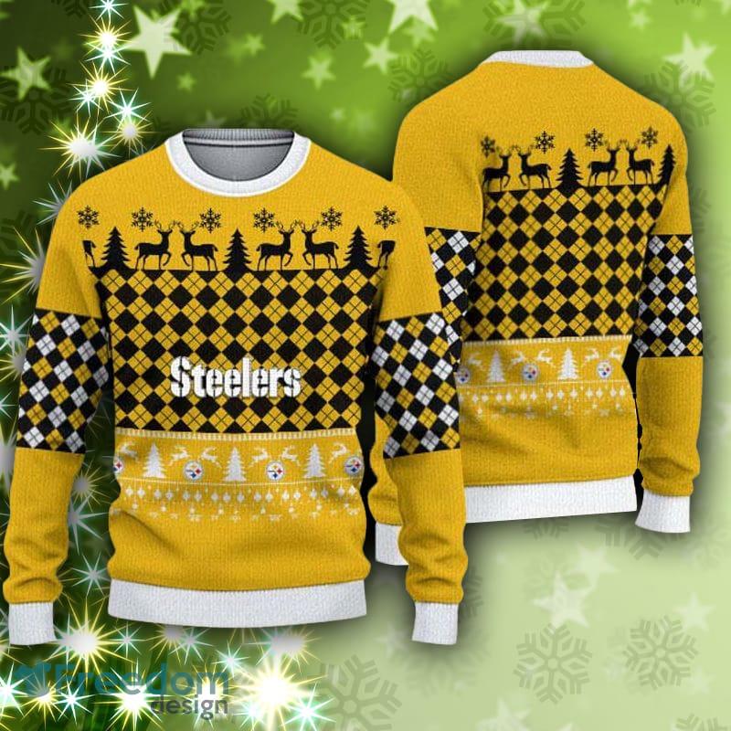 Pittsburgh Steelers Fans Pattern Men Knitted Christmas Sweater -  Freedomdesign